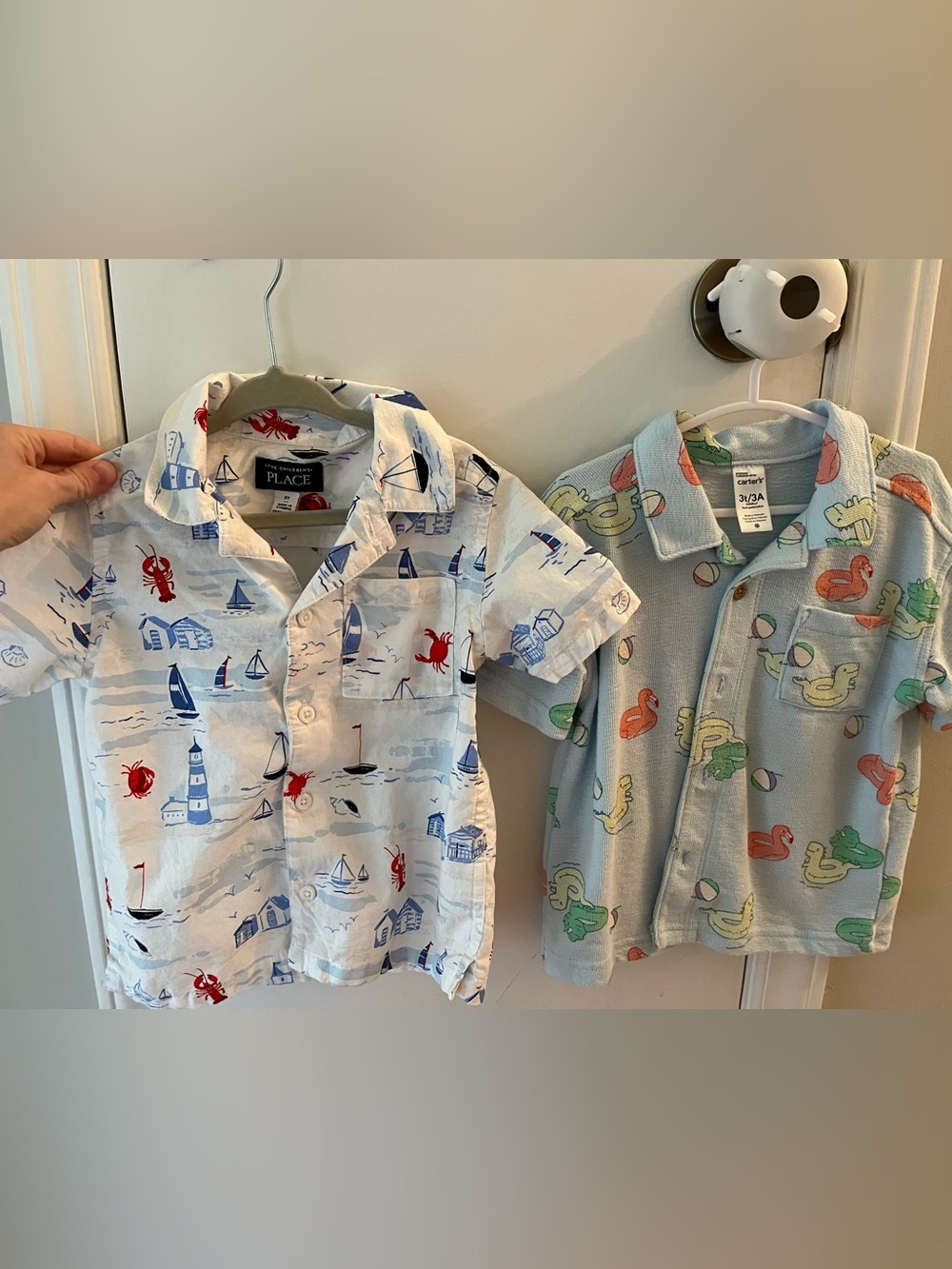 Carter’s/The Children's Place Nautical Shirt & Pool Float Shirt